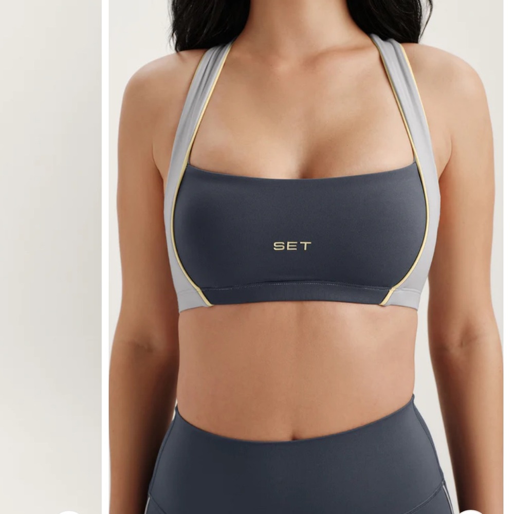SET Active breathe pipe contour bra - Hymalaya